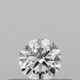0.19ct Round Lab Grown Diamond (Colour D, Clarity VVS2, Cut ID, IGI Certified)