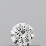 0.19ct Round Lab Grown Diamond (Colour D, Clarity VVS2, Cut VG, IGI Certified)