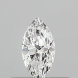 0.21ct Marquise Lab Grown Diamond (Colour D, Clarity VVS2, IGI Certified)