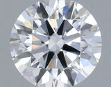 0.28ct Round Lab Grown Diamond (Colour D, Clarity VVS2, Cut VG, IGI Certified)