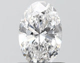 1.05ct Oval Lab Grown Diamond (Colour D, Clarity VS1, IGI Certified)