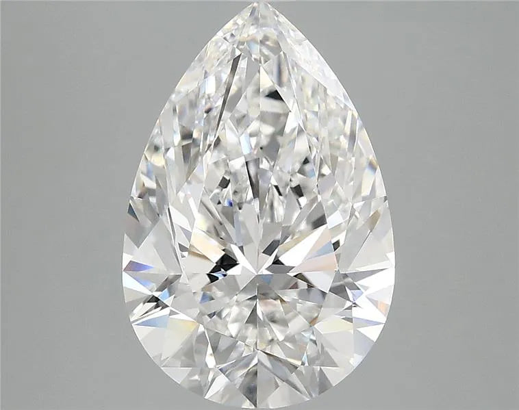 4.06ct Pear Lab Grown Diamond (Colour E, Clarity VVS2, IGI Certified)